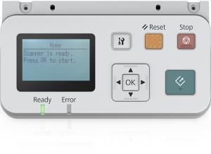 Scanner Network Interface Panel