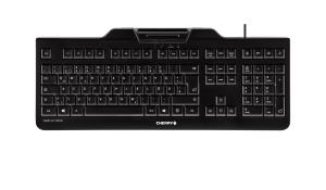 KC 1000 SC Security With Integrated Smart Card Terminal - Keyboard - Corded USB - Black - Qwerty US/Int'l