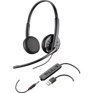Blackwire C325-m Corded USB Headset With 3.5mm Connection Over-the-head Binaural Microsoft
