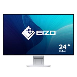 Desktop Monitor - FlexScan EV2451 - 24in - 1920x1080 (Full HD) - White - IPS 5ms