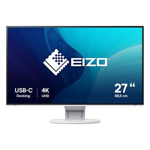 Desktop USB-C Monitor - Flexscan Ev2785 - 27in - 3840x2160 (4k Uhd) - White - IPS 5ms