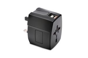 International Travel Adapter With Dual USB Ports 2.4a