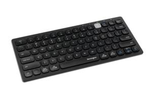 Compact Wireless Keyboard - Bluetooth & 2.4GHz RF USB receiver - Black - Qwerty US/Int'l