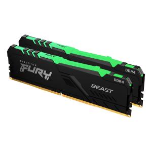 64GB Ddr4 3200MHz Cl16 DIMM (kit Of 2) Fury Beast Rgb