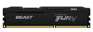 8GB DDR3 1600MHz Cl10 DIMM (kit Of 2) Fury Beast Black