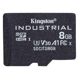8GB Micro Sdhc Class 10 A1 Pslc Industrial Card Single Pack Without Adapter