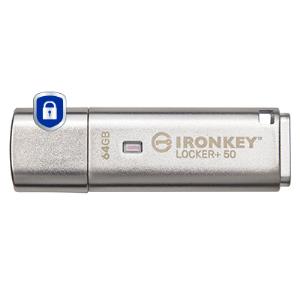 Ironkey Locker+ 50 - 64GB USB Stick - USB 3.2 - Aes 256-bit Encrypted