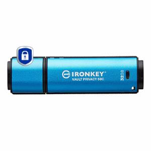 Ironkey Vault P 50c - 32GB USB Stick - USB C - FIPS 197 Xts-aes 256-bit Encryption