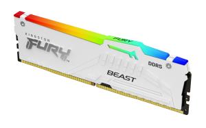 32GB Ddr5 6000mt/s Cl30 DIMM Fury Beast White RGB Xmp