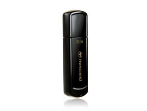 Jetflash 350 - 8GB USB Stick - USB 2.0 - Black