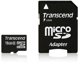 16GB Micro sdhc Class 10 Uhs-1 With Adapter