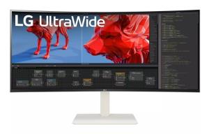 Curved Monitor - 38wr85qc-w - 38in - 3840 X 1600 Ultrawide - Nano IPS 21:9