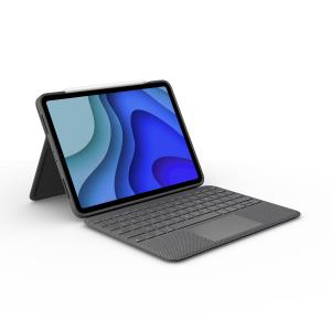 Folio Touch Backlit Keyboard Case With Trackpad Graphite For iPad Pro 11-in (1st & 2nd Gen) Espanol Qwerty