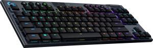 G915 Tkl Tenkeyless Lightspeed Wireless RGB Mechanical Gaming Keyboard Carbon Azerty French Tactile