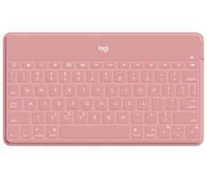 Keys-to-go Ultra-light Ultra-portable Bluetooth Keyboard For iPhone / iPad / And Apple Tv Blush Qwerty US/Int'l
