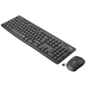 Mk295 Silent Wireless Combo Graphite Azerty Belgian