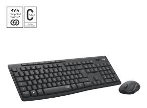 Mk295 Silent Wireless Combo Graphite Qwertz Suisse