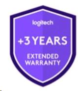 3-year Extended Warranty Logitech RallyBar/Black
