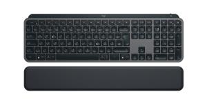 MX Keys S Keyboard Graphite with Palm Rest Qwertz Deutsch