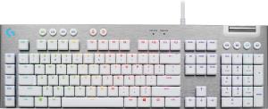 G815 Lightsync RGB Mechanical Gaming Keyboard White - Qwerty Uk Tactile
