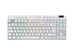 G Pro X TKL Lightspeed Gaming Keyboard - Bluetooth - White Deutsch - Qwertz - Tactile