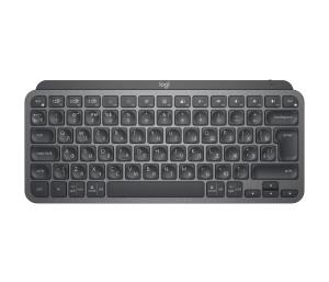 Minimalist Wireless Illuminated Keyboard - Mx Keys Mini - Graphite - Qwerty Russian
