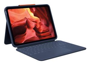 Rugged Combo 4 Touch For iPad 10thgen Classic Blue Qwerty Pan Nordic