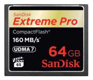 SanDisk Extreme Pro Compact Flash 160mb/s 64GB