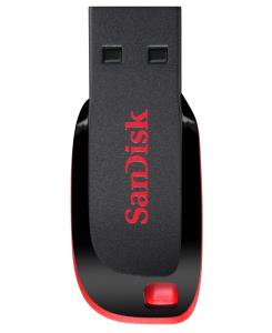 SanDisk Cruzer Blade - 128GB USB Stick - USB 2.0