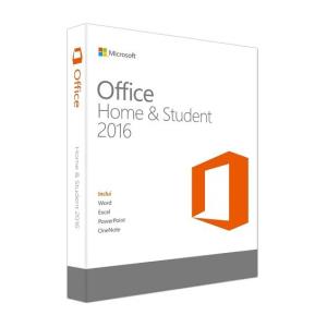 Office Home And Student 2016 - 32bit/64bit - Medialess Pack - English