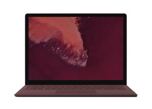 Surface Laptop 2 - 13.5in Touchscreen - i7 8650u - 16GB Ram - 512GB SSD - Win10 Pro - Burgundy - Azerty Belgian - Uhd Graphics 620