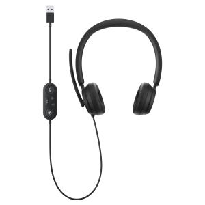 Surface Modern USB Headset - Black - USB Type A