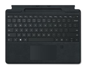 Surface Pro Signature Keyboard With Fingerprint Reader - Black - Qwerty Int'l
