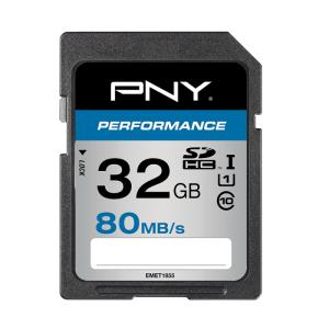 Sdhc Performance 32GB Class 10 U1 R 80mb/s W 20mb/s