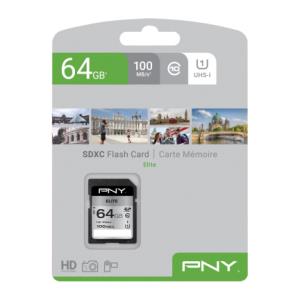 Micro Sd High Elite Xc 64GB Sdxc Class 10 Uhs-i U1 100 Mb/s (p-sd64gu1100el-ge)