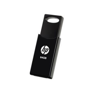 HP V212W - 64GB USB Stick - USB 2.0 - Black