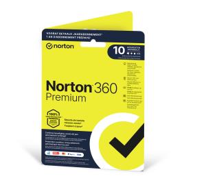 Norton 360 Premium - 75GB Cloud Storage Space - 1 User 10 Devices - 1 Year - Windows / Mac / Android / Ios - Benelux