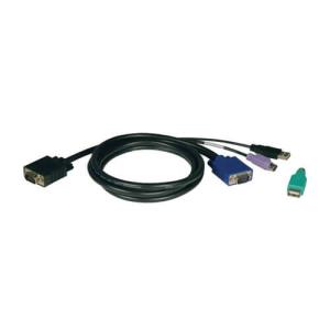 TRIPP LITE Ps/2 USB KVM Cbl Kit For B042 Series KVM 3m