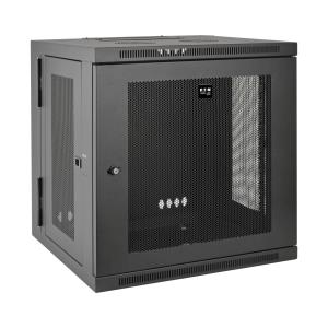 TRIPP LITE SmartRack 12U UPS-Depth Wall-Mount Rack Enclosure Cabinet Hinged Back