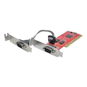 TRIPP LITE DB9 (RS-232) Serial PCI Card 2-Port with 16550 UART Low Profile