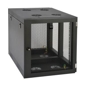 TRIPP LITE SmartRack 12U Heavy-Duty Low-Profile Server-Depth Side-Mount Wall-Mount Rack Enclosure Cabinet