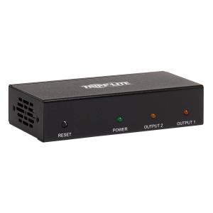TRIPP LITE 2-Port HDMI Splitter - HDMI 2.0, 4K x 2K @ 60 Hz, 4:4:4, Multi-Resolution Support, HDR, HDCP 2.2, TAA