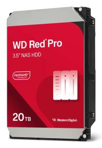 Hard Drive - WD Red Pro WD202KFGX - 20TB - SATA 6Gb/s - 3.5in - 7200rpm - 512MB Buffer
