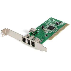 Firewire Card Ieee-1394 3-port PCI Mac/ Pc