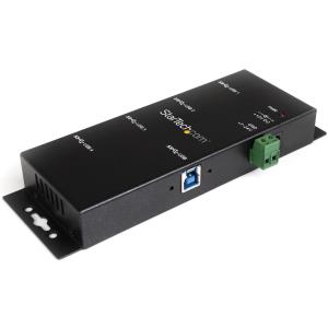 Mountable 4 Port Rugged Indstrl Superspeed USB3.0 Hub