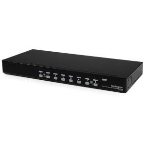 KVM Switch 8 Port 1u Rack Mount USB With Osd