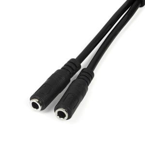 Headset Splitter Adapter 3.5mm 4 Pin To 2x 3 Pin 3.5mm - M/f