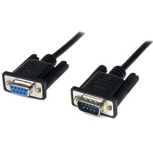 Cable Serial/ Null Modem F/m Db9 Rs232 2m Black