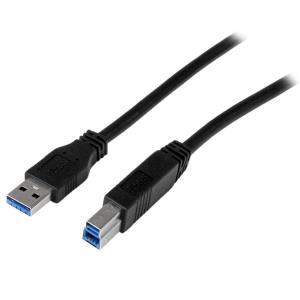 Certified Superspeed USB 3.0 A To B Cable - M/m 2m