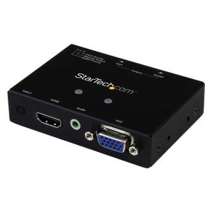 Vga + Hdmi To Vga Converter Switch 2x1 - Priority Switching